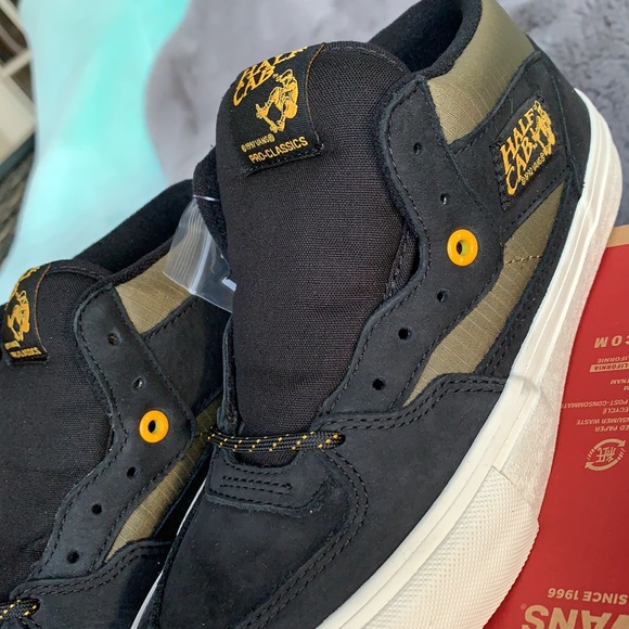 VANS HALF CAB PRO SURPLUS BLACK/MILITARY WMNS - Picture 14 of 16